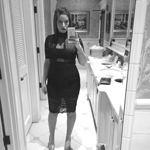 Sexy Black Lace Midi Dress